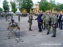 Minister obrany Slovenskej republiky v Trebiove