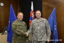 Velite Spojeneckho velitestva pozemnch sl NATO navtvil Slovensko