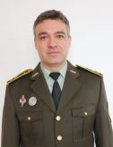 Nelnk oddelenia spravodajstva a EB  G - 2 podplukovnk Ing. Marek Kasman