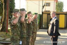 Minister obrany Slovenskej republiky na nvteve v Trebiove