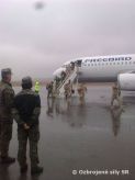Privítanie príslušníkov práporu po splnení úloh v operácii ISAF Afganistan