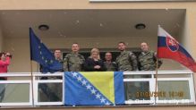 Predsednka vldy SR navtvila slovenskch vojakov v Bosne a Hercegovine