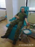 Michalovskí delostrelci darovali krv