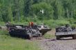 Trebišovskí tankisti prekonali vodnú prekážku na Lešti 2