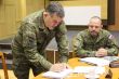 Počas decembrovej porady podpísal brigádny generál Stoklasa plánovaciu dokumentáciu 2.mb na výcvikový rok 2019 a ocenil rotného Juhása a desiatnika Miku