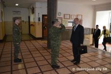 Návšteva Ministra obrany SR  v posádke Prešov