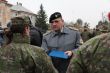 Slávnostný nástup v posádke Prešov pri príležitosti ocenenia profesionálnych vojakov pomáhajúcich pri odstraňovaní následkov prešovskej tragédie