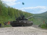 Streľby tankov T-72