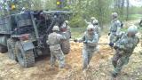Z vcviku v USA - Tactical convoy operations training